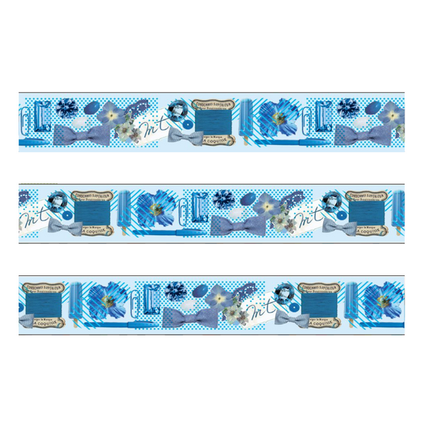将图片加载到图库查看器，MT EX Washi Tape - Color Series Blue
