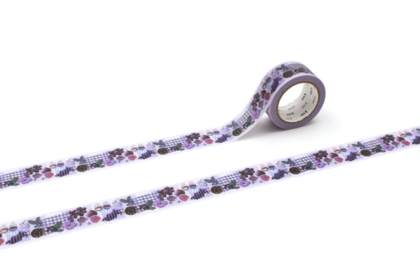 Load image into Gallery viewer, MT EX Washi Tape - Color Series Purple
