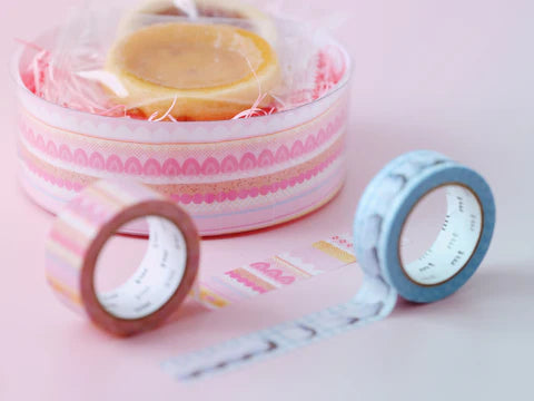 MT EX Washi Tape - Cake Graphic — flat lay