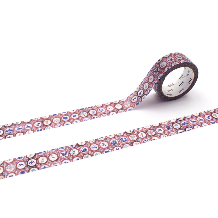 MT x Polly Fern Washi Tape - Tile