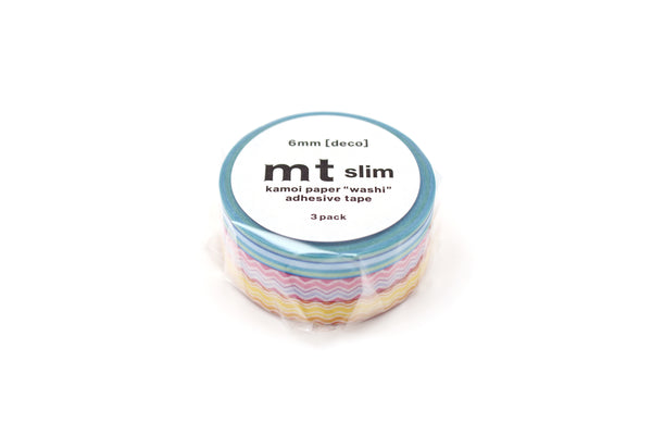 Load image into Gallery viewer, MT Slim Deco Washi Tape - Line
