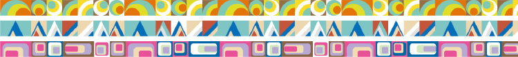 MT Slim Deco Washi Tape - Retro