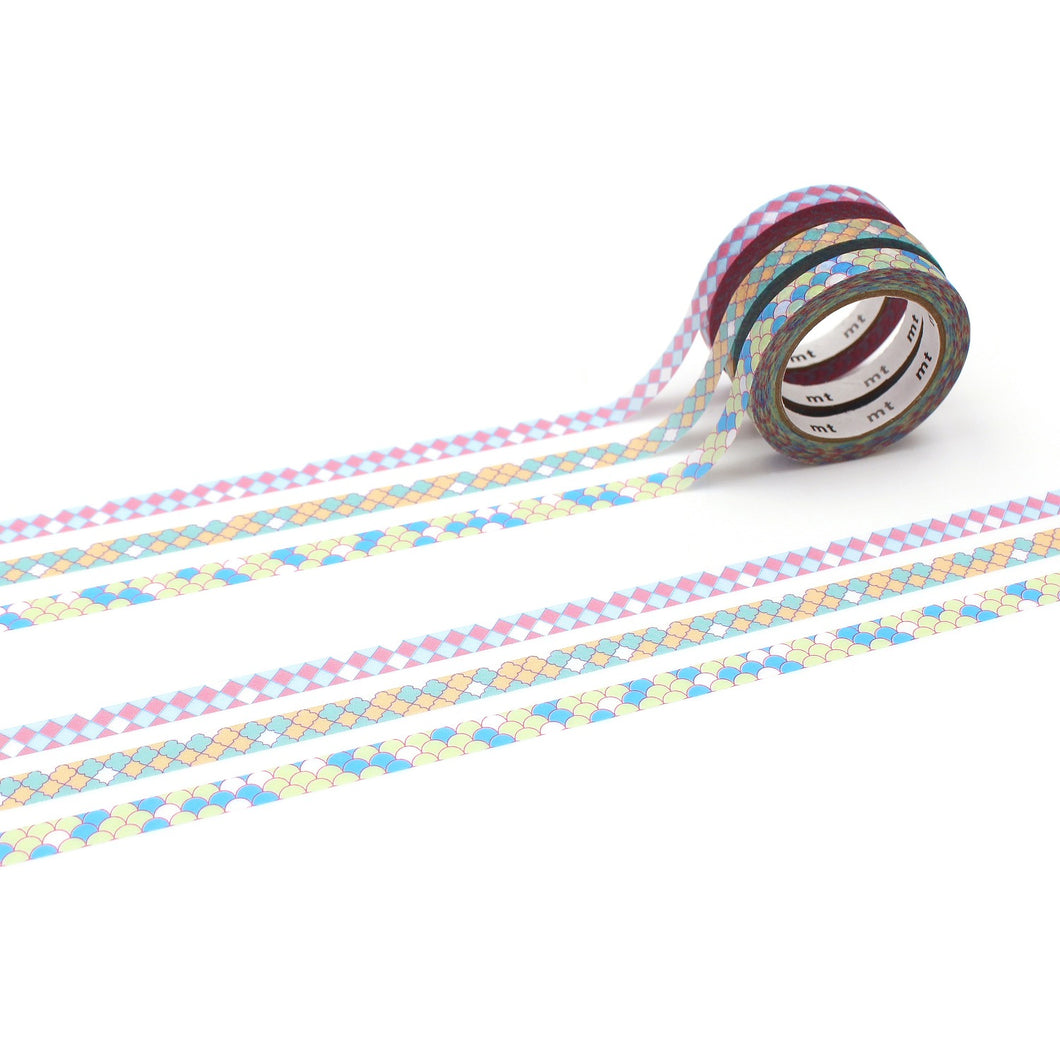 MT Slim Deco Washi Tape - Tile