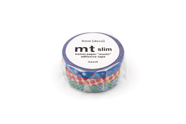 MT Slim Deco Washi Tape - Moire