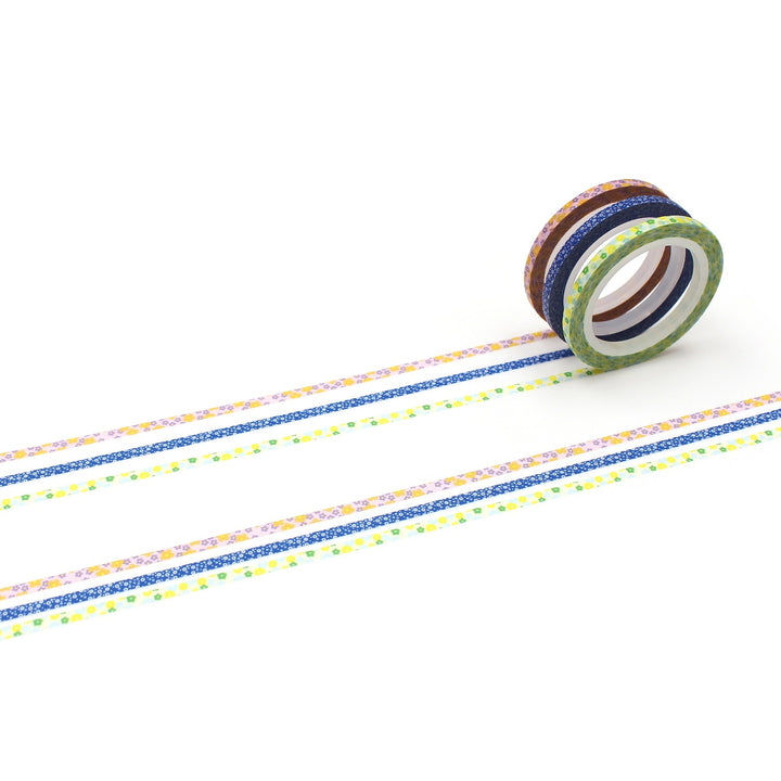 MT Slim Washi Tape - Flower