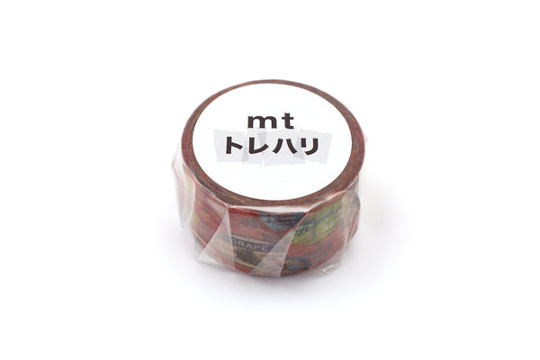 Load image into Gallery viewer, MT Trehari Washi Tape - Retro Fruit Label (Fab Tracing Paper)
