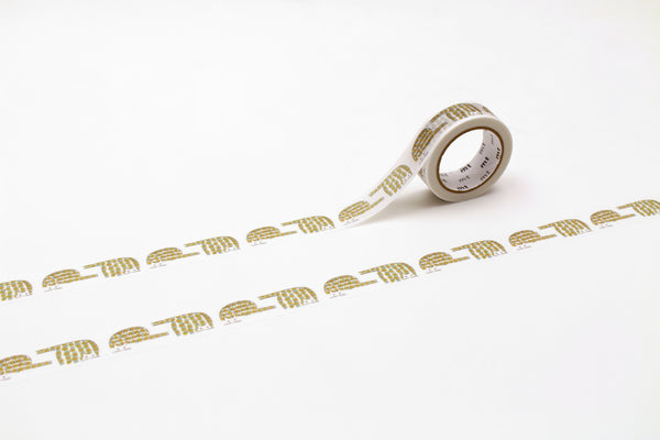 MT x Yamaguchi Ichiro Washi Tape - Neko — roll front