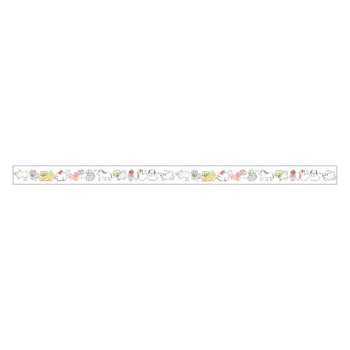 MT x Isabelle Boinot Washi Tape in Zodiac — MT Tape washi tape — decorative Japanese paper tape for journaling and craft, at Cityluxe Singapore