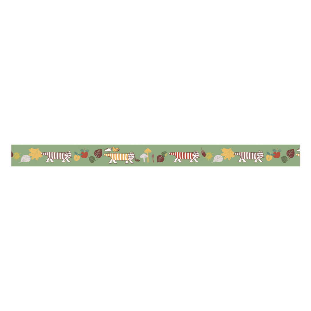 MT x Lisa Larson Washi Tape - Autumn Mikey