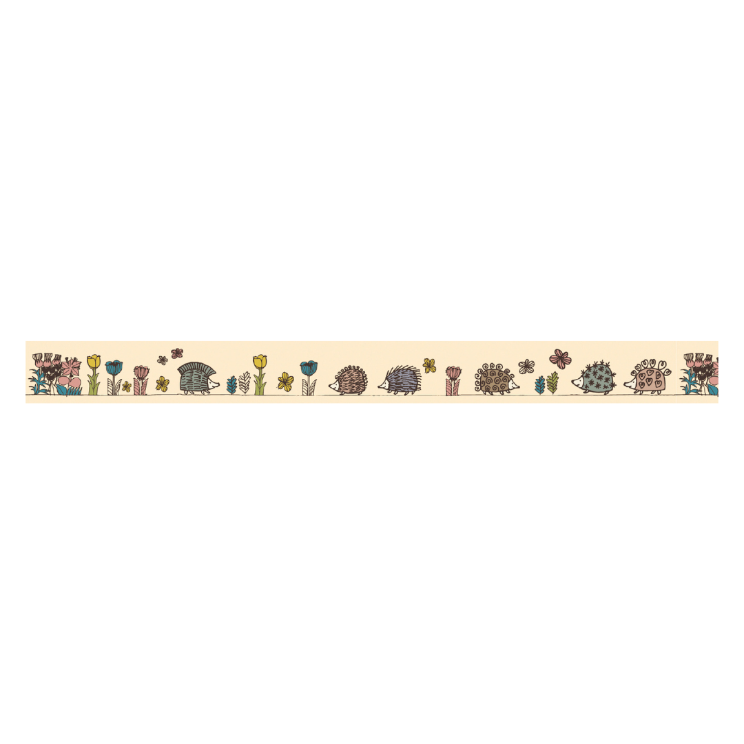 MT x Lisa Larson Washi Tape - Hedgehog Garden