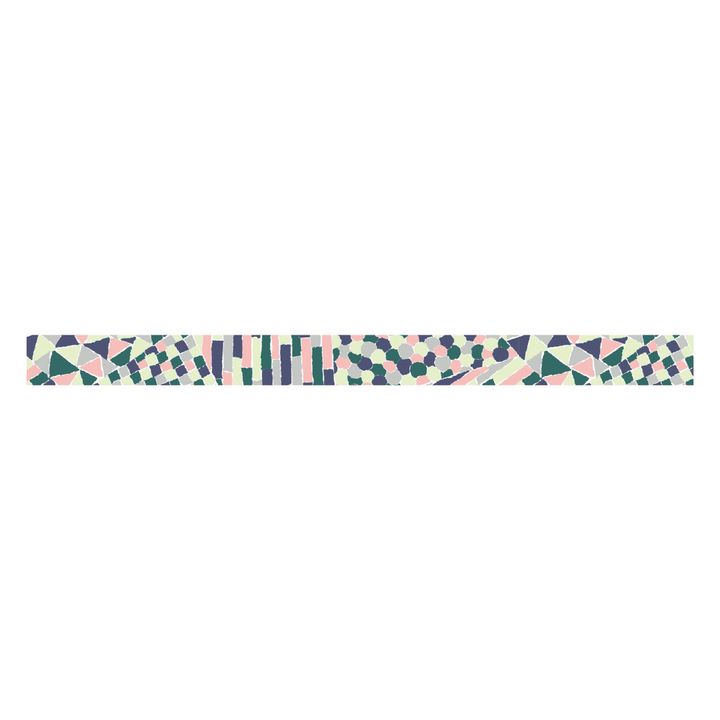 MT x Mina Perhonen Washi Tape in Luminescent Light Collage — MT Tape washi tape — decorative Japanese paper tape for journaling and craft, at Cityluxe Singapore