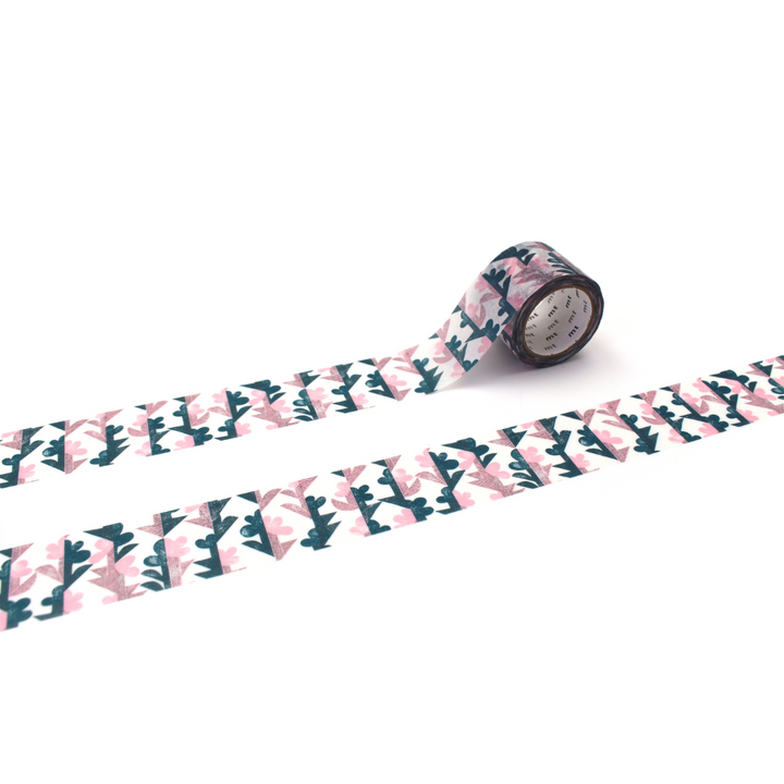 MT x Mina Perhonen Washi Tape - Twin Flower