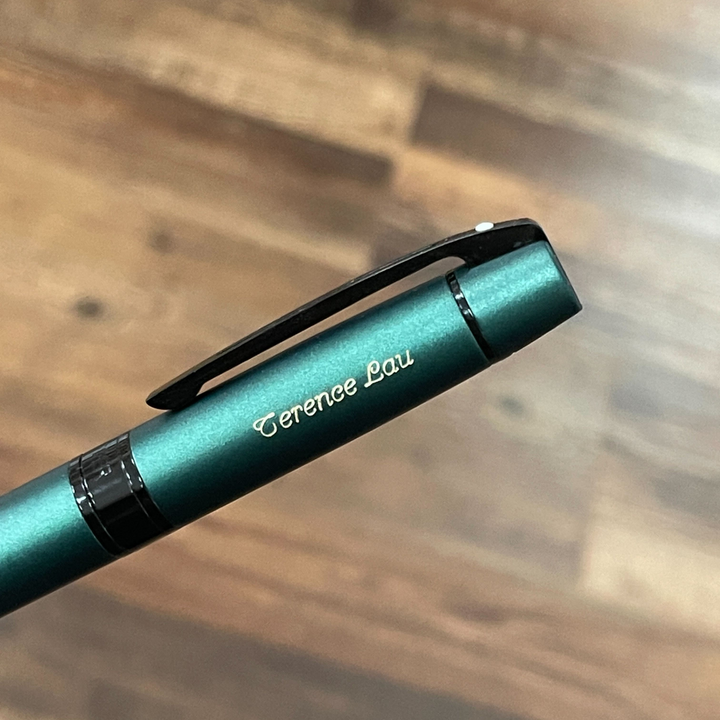 Sheaffer 300 E9346 Matte Green With Black Trims Ballpoint Pen (WW30) — Sheaffer ballpoint pen — reliable smooth-writing everyday pen, at Cityluxe Singapore