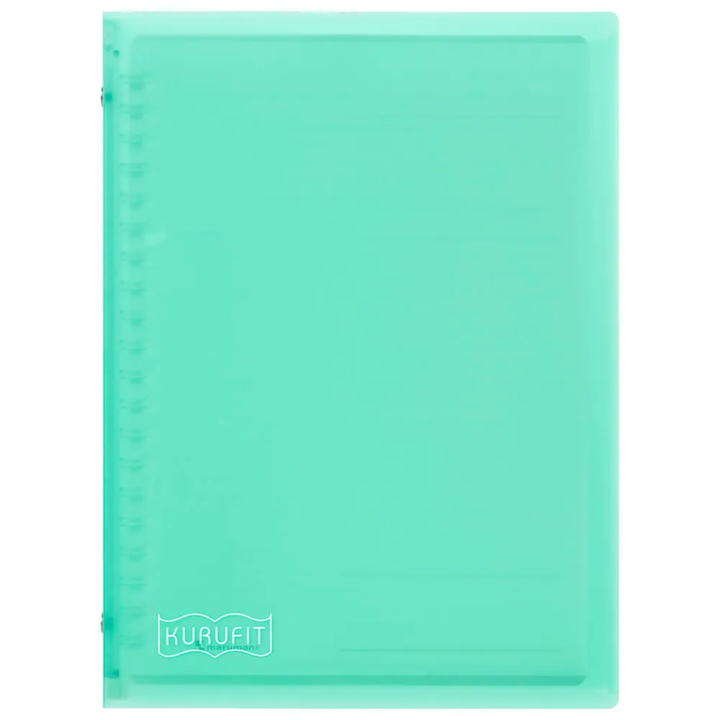 Maruman A5 Binder Kurufit Light Blue — front view