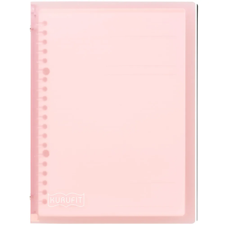 Maruman A5 Binder Kurufit Light Pink