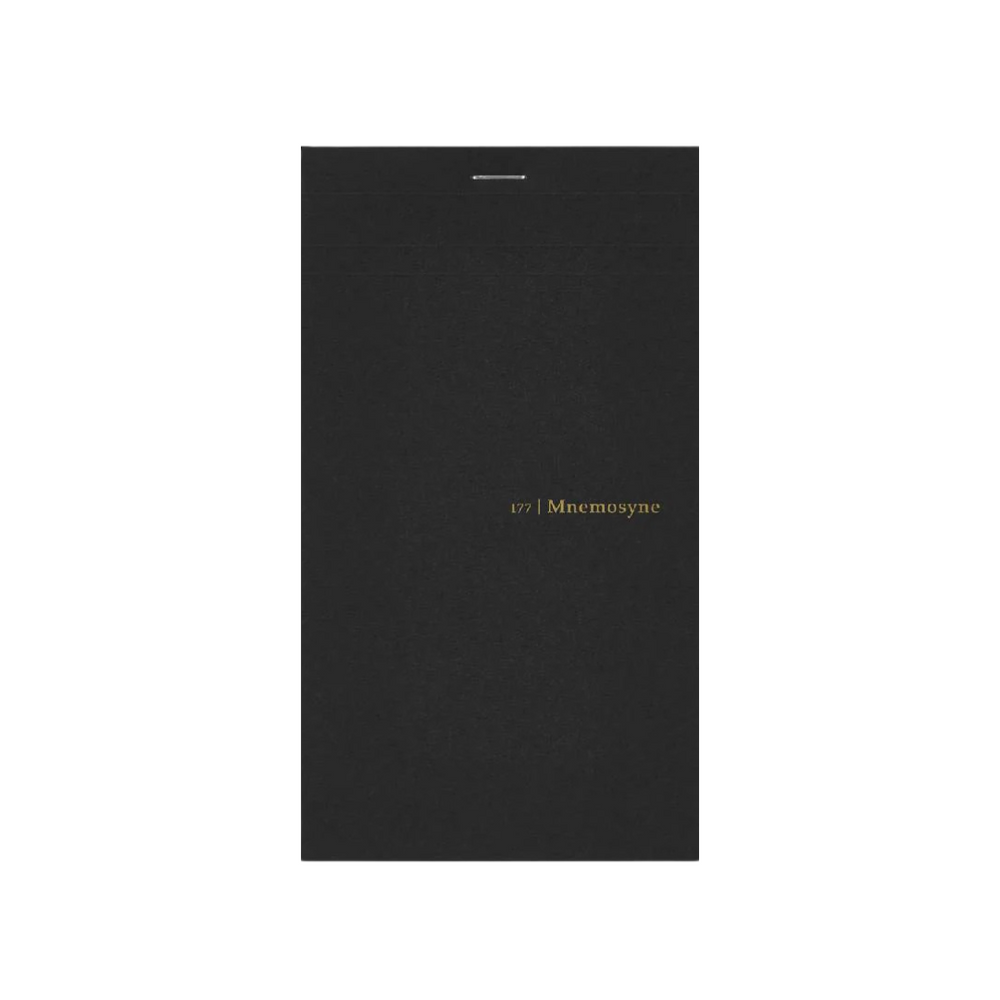 Maruman Mnemosyne 100x180mm Memo Pad in Graph (Black) — Maruman notes/memos — premium stationery and lifestyle, at Cityluxe Singapore