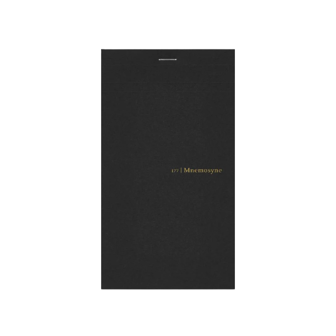 Maruman Mnemosyne 100x180mm Memo Pad in Graph (Black) — Maruman notes/memos — premium stationery and lifestyle, at Cityluxe Singapore