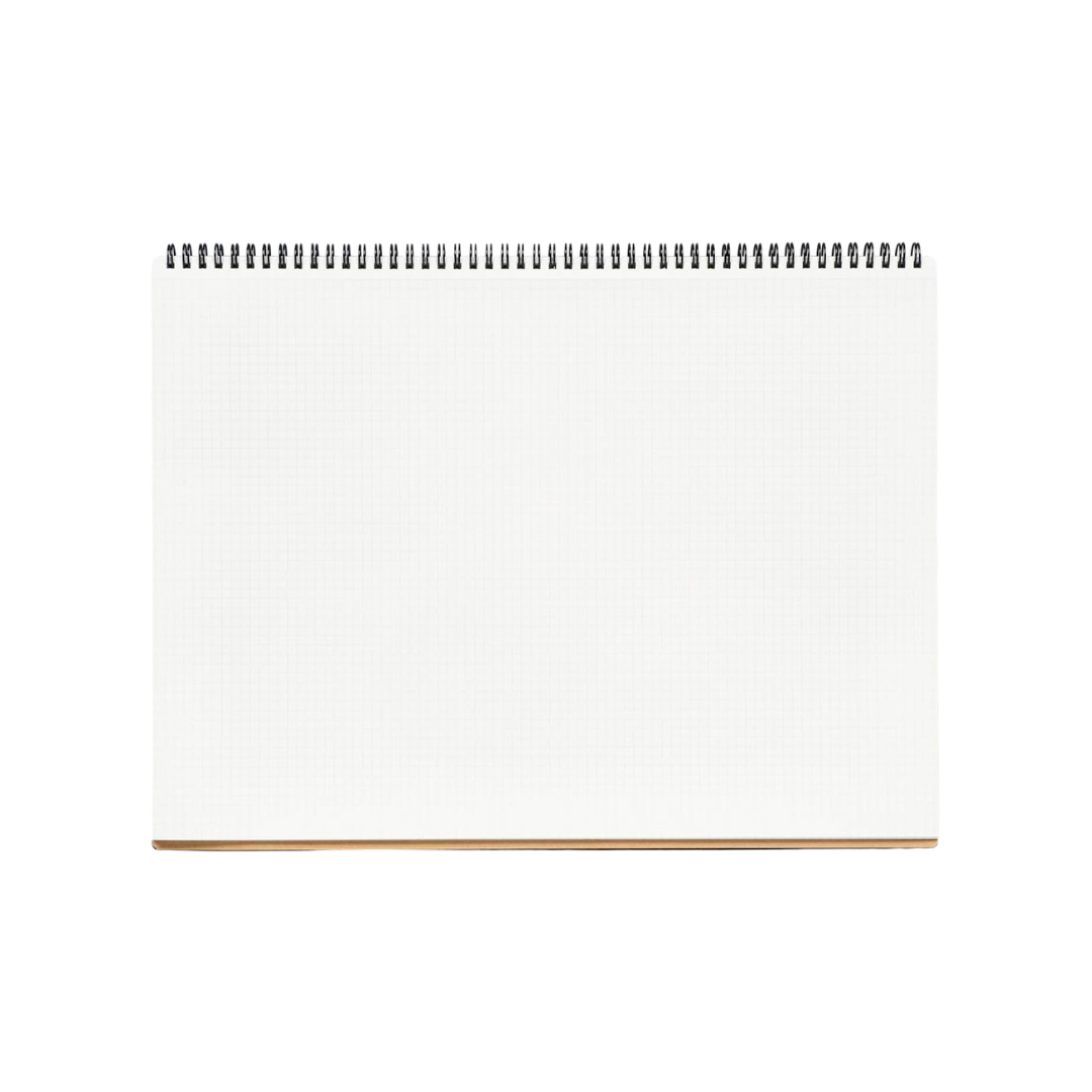 Maruman Mnemosyne A3 Notebook in Landscape / Graph (Black) — Maruman notes/memos — premium stationery and lifestyle, at Cityluxe Singapore
