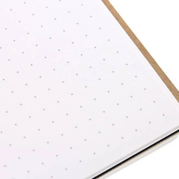 Maruman Mnemosyne A4 Notebook in Dot Grid (Black) — Maruman notes/memos — premium stationery and lifestyle, at Cityluxe Singapore