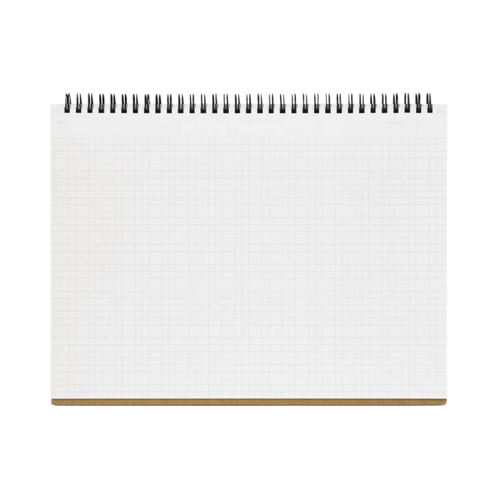 Maruman Mnemosyne A4 Notebook in Landscape / Graph (Black) — Maruman notes/memos — premium stationery and lifestyle, at Cityluxe Singapore