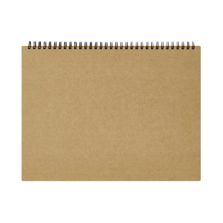 Maruman Mnemosyne A4 Notebook in Landscape / Blank (Black) — Maruman notes/memos — premium stationery and lifestyle, at Cityluxe Singapore