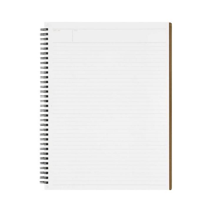Maruman Mnemosyne A4 Notebook in Lined (Black) — Maruman notes/memos — premium stationery and lifestyle, at Cityluxe Singapore