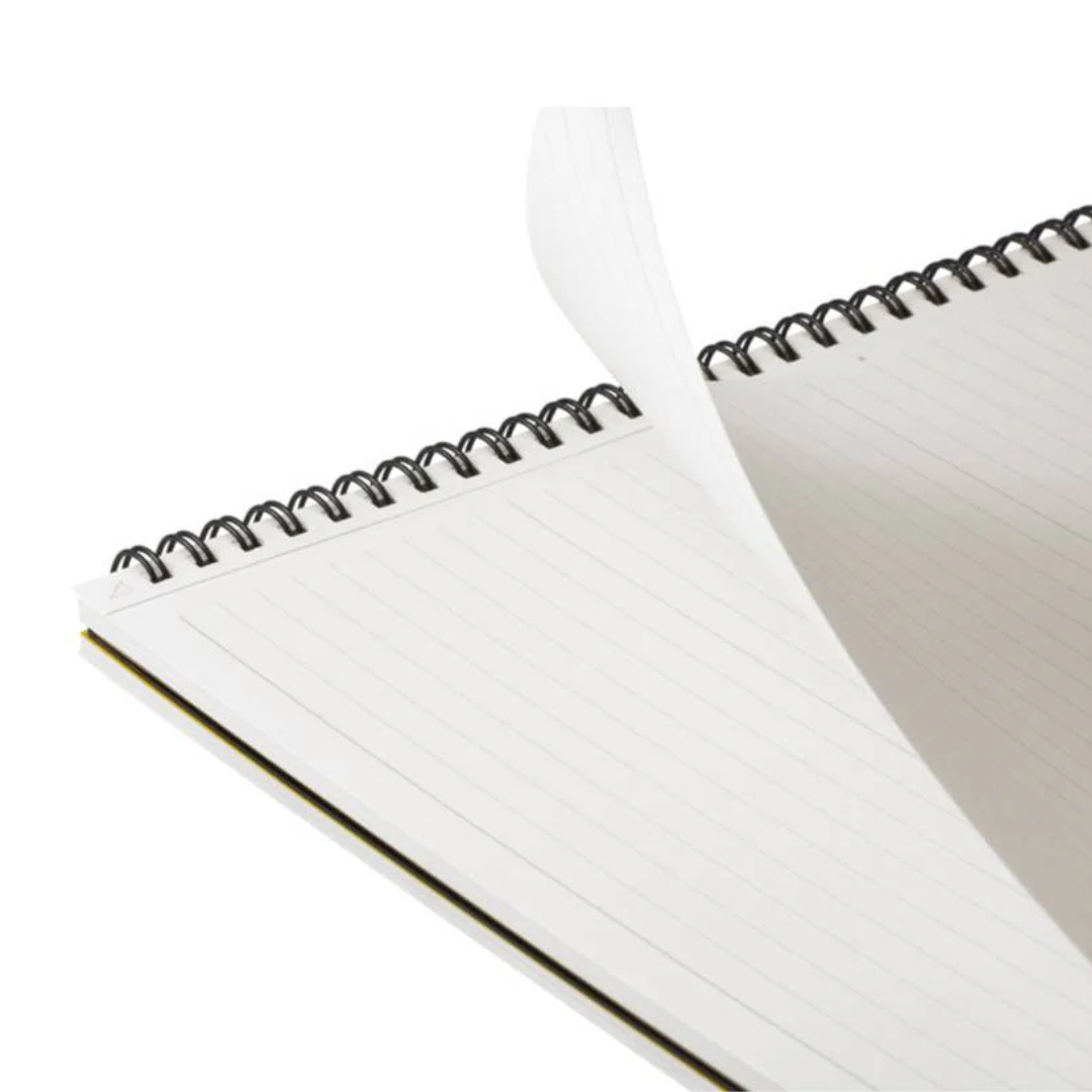 Maruman Mnemosyne A4 Notebook in Lined (Black) — Maruman notes/memos — premium stationery and lifestyle, at Cityluxe Singapore