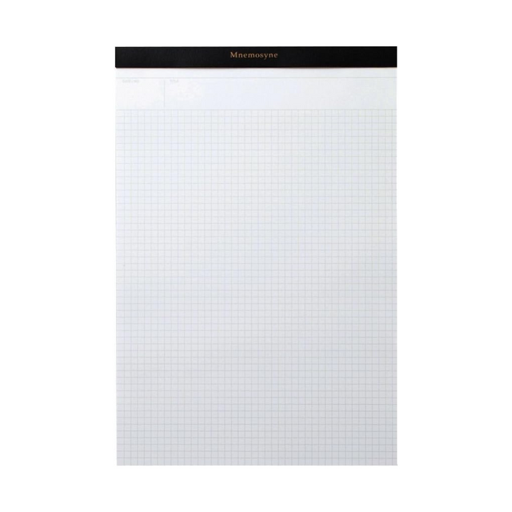 Maruman Mnemosyne A4 Notepad - Graph (Black)