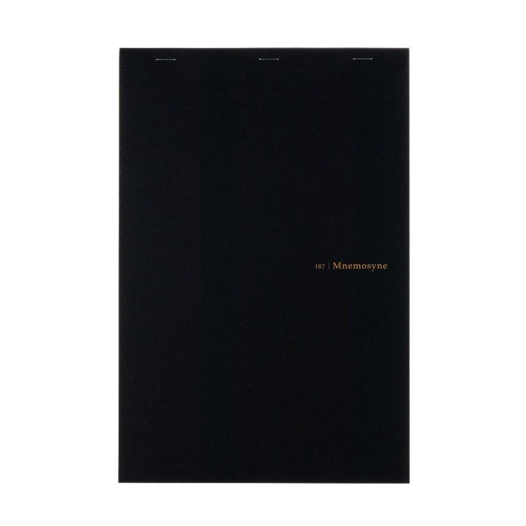 Maruman Mnemosyne A4 Notepad - Graph (Black)