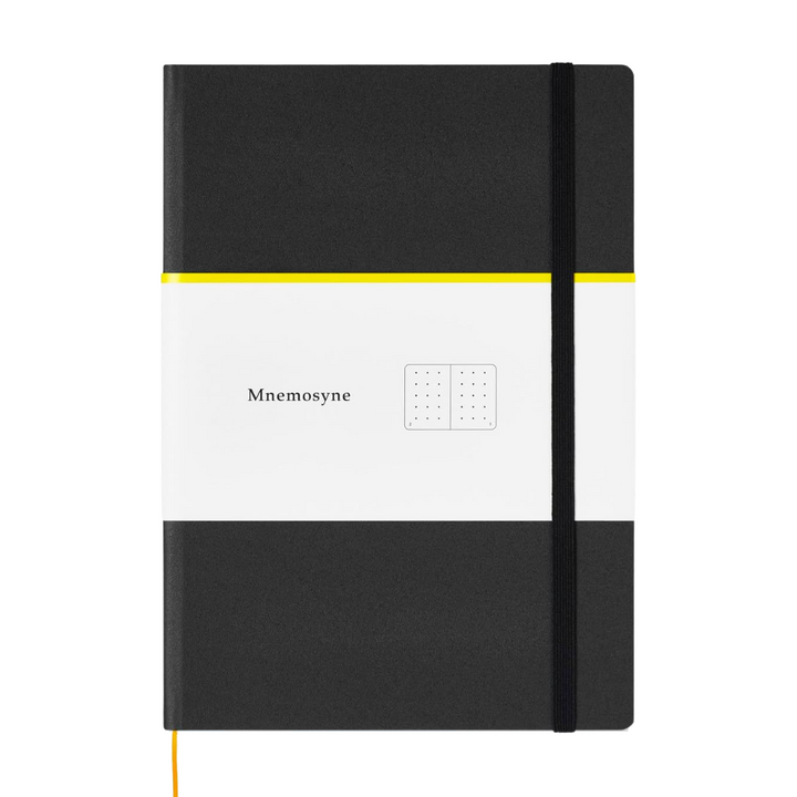 Maruman Mnemosyne A5 Journal Hardcover Notebook in Black — Maruman notes/memos — premium stationery and lifestyle, at Cityluxe Singapore