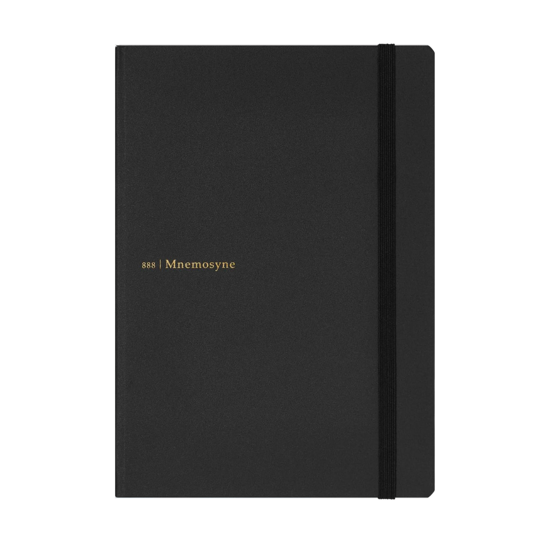 Maruman Mnemosyne A5 Journal Hardcover Notebook in Black — Maruman notes/memos — premium stationery and lifestyle, at Cityluxe Singapore