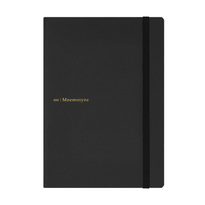 Maruman Mnemosyne A5 Journal Hardcover Notebook in Black — Maruman notes/memos — premium stationery and lifestyle, at Cityluxe Singapore