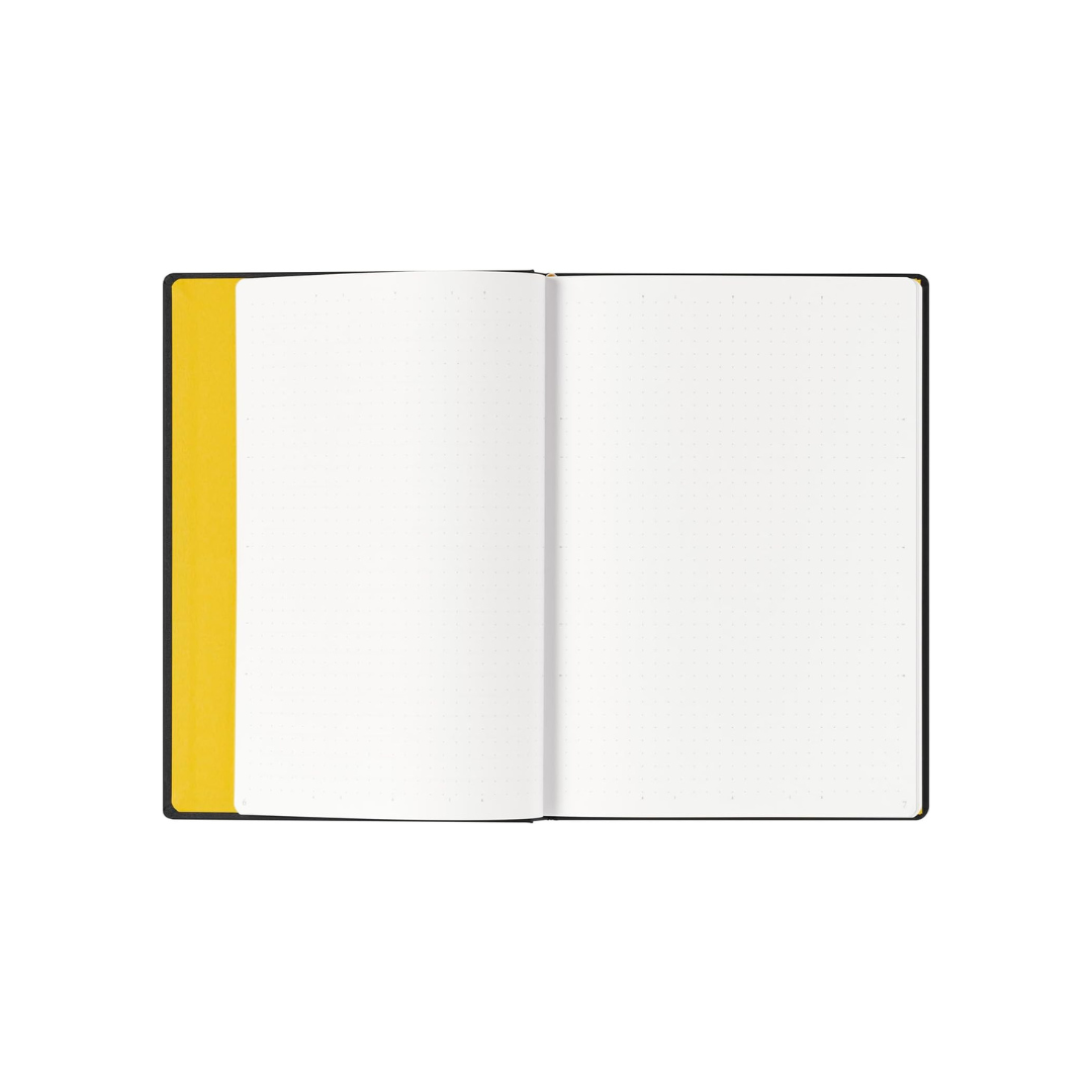 Maruman Mnemosyne A5 Journal Hardcover Notebook in Black — Maruman notes/memos — premium stationery and lifestyle, at Cityluxe Singapore
