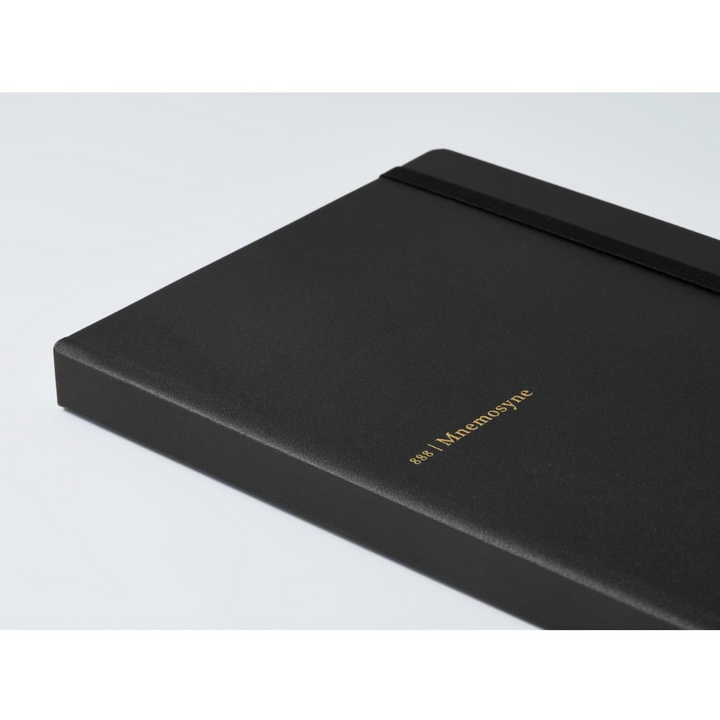 Maruman Mnemosyne A5 Journal Hardcover Notebook in Black — Maruman notes/memos — premium stationery and lifestyle, at Cityluxe Singapore