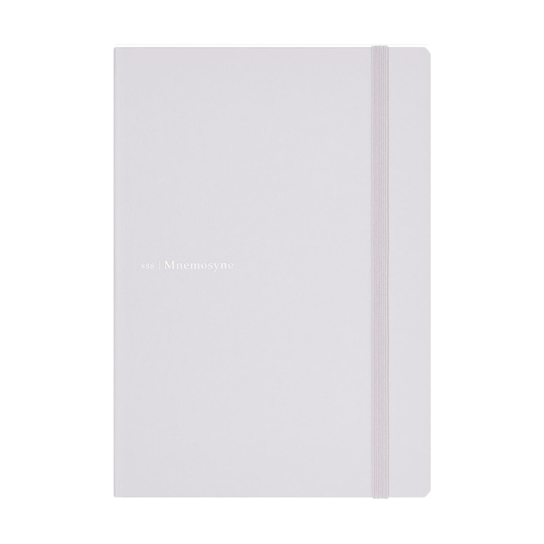 Maruman Mnemosyne A5 Journal Hardcover Notebook in Light Gray — Maruman notes/memos — premium stationery and lifestyle, at Cityluxe Singapore
