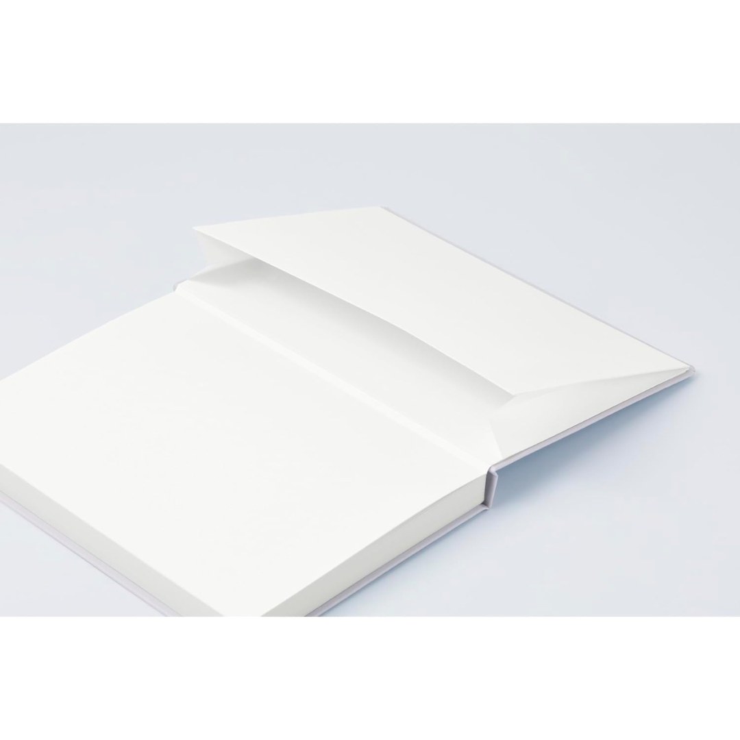 Maruman Mnemosyne A5 Journal Hardcover Notebook in Light Gray — Maruman notes/memos — premium stationery and lifestyle, at Cityluxe Singapore