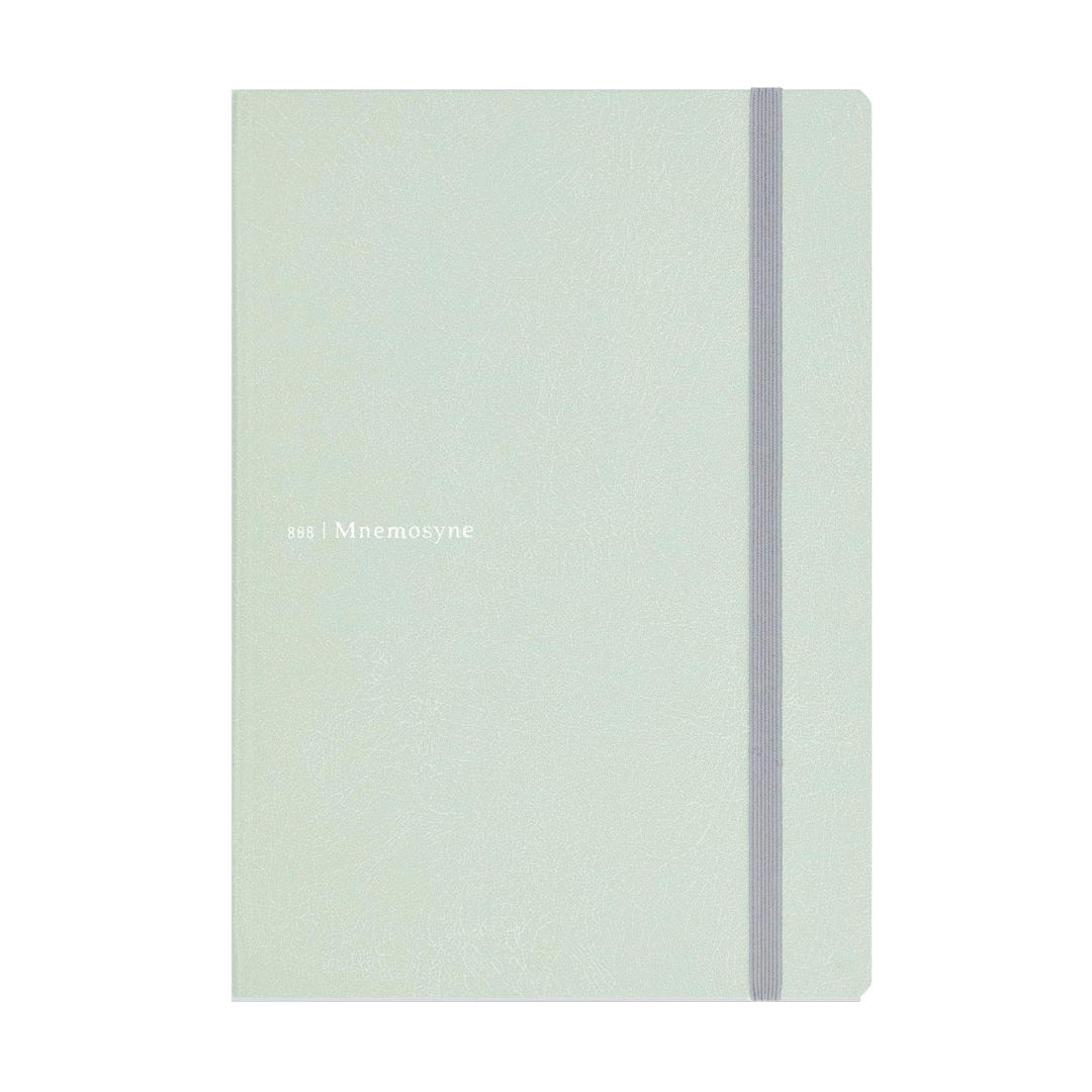 Maruman Mnemosyne A5 Journal Hardcover Notebook in Mint Green — Maruman notes/memos — premium stationery and lifestyle, at Cityluxe Singapore