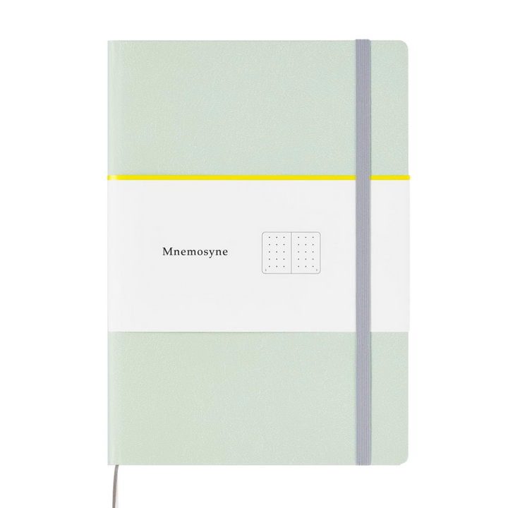 Maruman Mnemosyne A5 Journal Hardcover Notebook in Mint Green — Maruman notes/memos — premium stationery and lifestyle, at Cityluxe Singapore