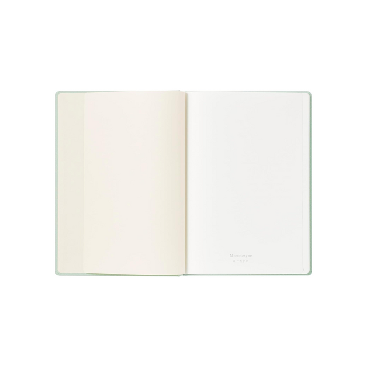 Maruman Mnemosyne A5 Journal Hardcover Notebook in Mint Green — Maruman notes/memos — premium stationery and lifestyle, at Cityluxe Singapore