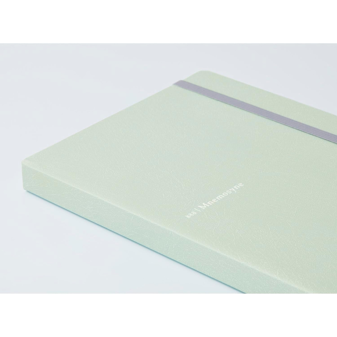 Maruman Mnemosyne A5 Journal Hardcover Notebook in Mint Green — Maruman notes/memos — premium stationery and lifestyle, at Cityluxe Singapore