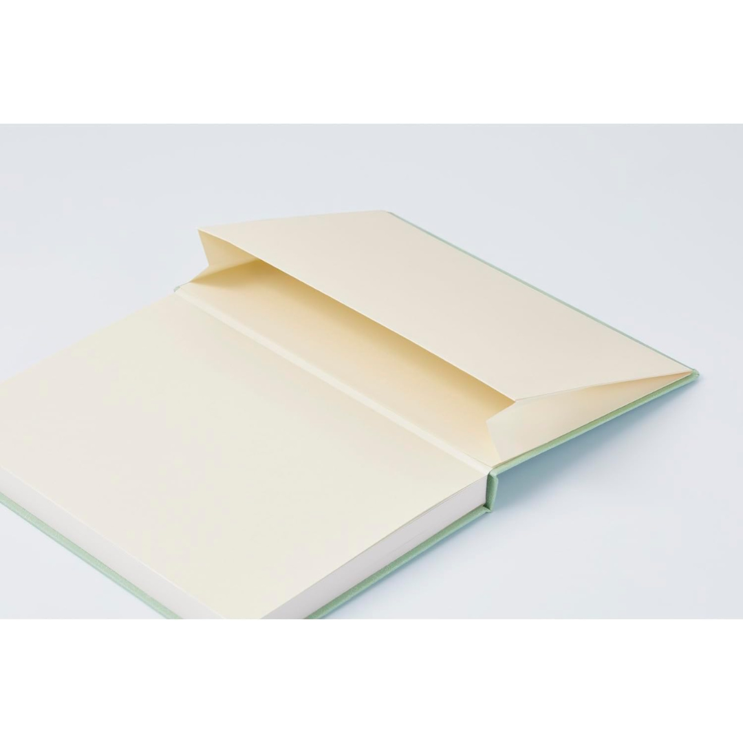 Maruman Mnemosyne A5 Journal Hardcover Notebook in Mint Green — Maruman notes/memos — premium stationery and lifestyle, at Cityluxe Singapore