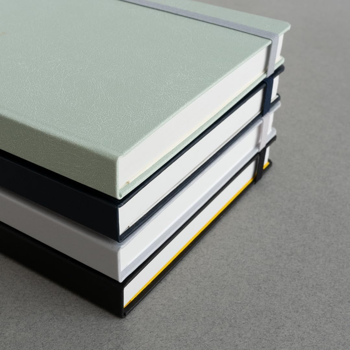Maruman Mnemosyne A5 Journal Hardcover Notebook in Light Gray — Maruman notes/memos — premium stationery and lifestyle, at Cityluxe Singapore