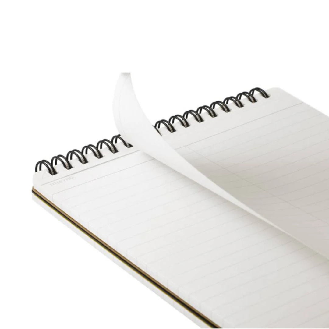 Maruman Mnemosyne A5 Memo Pad in Graph (Black) — Maruman notes/memos — premium stationery and lifestyle, at Cityluxe Singapore
