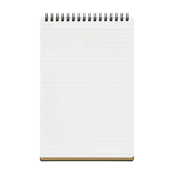 Maruman Mnemosyne A5 Memo Pad in Ruled (Black) — Maruman notes/memos — premium stationery and lifestyle, at Cityluxe Singapore