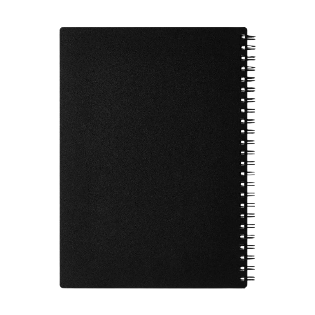 Maruman Mnemosyne A5 Notebook - Dot Grid (Black)
