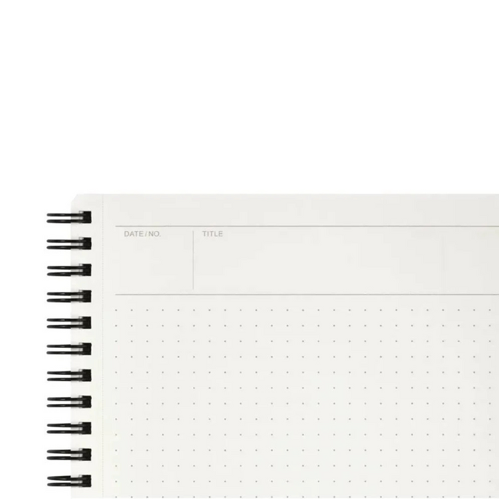 Maruman Mnemosyne A5 Notebook - Dot Grid (Black)