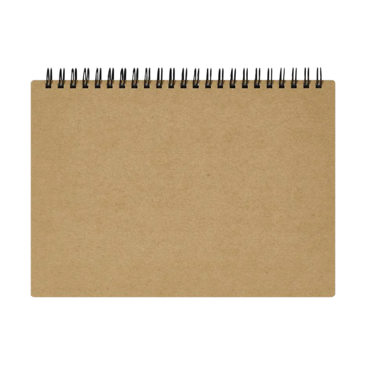 Maruman Mnemosyne A5 Notebook in Landscape / Blank (Black) — Maruman notes/memos — premium stationery and lifestyle, at Cityluxe Singapore