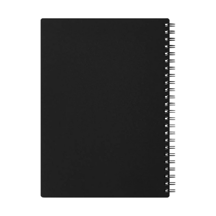 Maruman Mnemosyne A5 Notebook in Lined (Black) — Maruman notes/memos — premium stationery and lifestyle, at Cityluxe Singapore