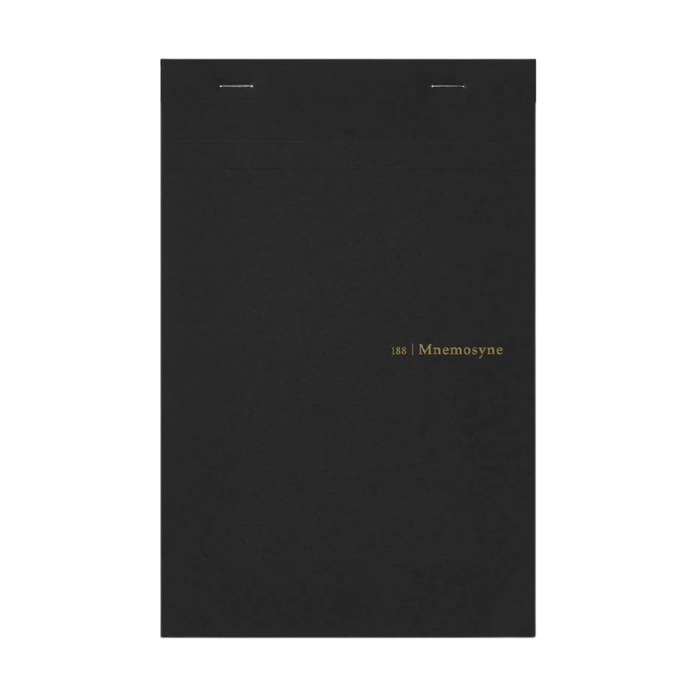 Maruman Mnemosyne A5 Notepad in Graph (Black) — Maruman notes/memos — premium stationery and lifestyle, at Cityluxe Singapore