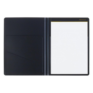 Maruman Mnemosyne Notepad Holder with A5 Graph Notepad (Black)